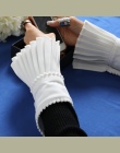 TWOTWINSTYLE Frezowanie Ruffles Plisowane Biały Ukrytych Łuszcz Mankiety Mankietów Dla Kobiet Wiosna Kobiet Rocznika Mody