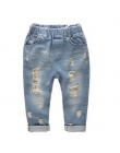Moda Spodnie Jeansowe Chłopcy Chłopców Dżinsy Zgrywanie Dżinsy 2-14 Lat Dziecko Ubrania Dla Dzieci Bawełna Dorywczo Dżinsy Dla D