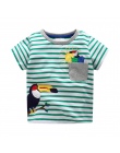 Chłopcy Bluzki Lato 2018 Marki t-shirty Chłopców Ubrania Dla Dzieci dzieci Koszulkę Fille 100% Bawełna Druku Znaków Baby Boy odz