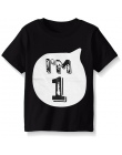 Letnie Ubrania Dla Dzieci T-shirt Topy Odzież dziecięca Dziewczyna Chłopców 1 2 3 4 Rok Urodziny Strój Maluch Niemowlę Party Kos