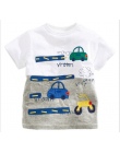 T shirt Chłopcy T-shirt Dla Dzieci Odzież dla dzieci Mały Chłopiec Lato Koszula Trójniki Projektant Bawełna Cartoon Odzież 1-6Y