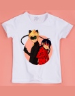 Chłopcy/Dziewczyny Cudowny Biedronka Cartoon Wydrukowano Funny T-shirty Dla Dzieci Lato Bluzki Krótki Rękaw Tees Dzieci Dorywczo