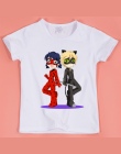 Chłopcy/Dziewczyny Cudowny Biedronka Cartoon Wydrukowano Funny T-shirty Dla Dzieci Lato Bluzki Krótki Rękaw Tees Dzieci Dorywczo