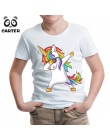 Dzieciaka Pocierając Jednorożec Cartoon Koszulki Chłopcy/Dziewczyny Funny Topy T Koszula Dzieci Cool Królik/Kot/Mops dziecko Dor