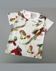 MRJMSL Dzieci topy Ubrania Dla Dzieci Dziewczyny Bawełna T Shirty dla Chłopców Krótki Rękaw Letnie Koszulki plaża 2018 trójkąt p