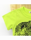 Tryounger T Shirt Chłopcy Wiosna Lato Dinozaura Kreskówki Odzież dziecięca Maluch 100% bawełna Topy Tee baby Boy Dzieci T-shirt