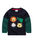 Jumpingbaby 2018 Chłopcy T Shirt Baby Boy Ubrania Dla Dzieci Z Długim Rękawem T-shirty dla Dzieci Camiseta Dinossauro Roupas Inf