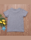 Lato Dla Dzieci Baby Boy T-shirt Dla Dzieci Krótki Rękaw List Wydrukowano Bawełna Dorywczo Odzież Topy Koszulki Dla Dzieci 1-6 L