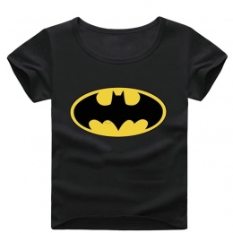 Batman Krótką Rękawa T Koszula Chłopcy Odzież Wiosna Lato Chłopcy dzieci Dziewczyny Nowe Dziecko Koszula Dzieci Odzież