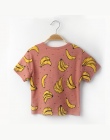 Moda Banana Drukowane T Shirt Dla Chłopca Bawełniane T-shirty Dla Dzieci lato Dzieci T Shirty Dla Chłopców O-neck Bluzki Z Krótk