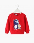 80-110 cm Moda Drukowanie Dzieci Dziewczyny Chłopcy Bluza Uroczy Dinozaur Dziecko Z Kapturem Swetry Wiosna Jesień Dzieci Odzież