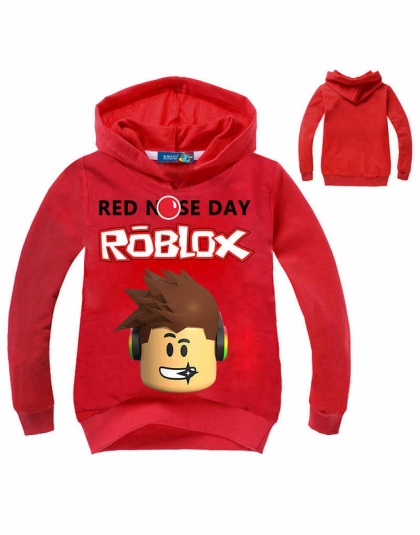 Roblox Bluza Dla Chlopcow I Dziewczyn Bluza Czerwona Niebieska - ubrania z roblox