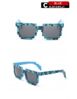 Moda LongKeeper Mniejszy Rozmiar Dla Dzieci Okulary Przeciwsłoneczne Okulary Minecraft Mozaiki Chłopcy Dziewczęta Pikseli Eyewar