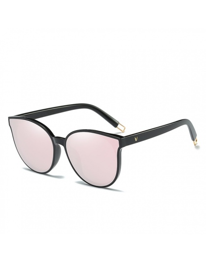 2018 Mody Kobiety Kolor Luksusowe Flat Top Cat Oczu Okulary elegancki ponadgabarytowych okulary Przeciwsłoneczne óculos de sol m