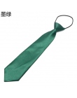 Dla dzieci Chłopcy Regulowaną Szyi Krawat Satyna elastyczna Krawat Wysokiej Jakości Stałe krawat Dodatków Odzieżowych HD0001a