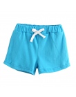 Dziecko dziewczyny chłopcy odzież dla dzieci Plaża Szorty Casual athletic Spodenki malucha bawełniane spodnie z elastyczny pas C