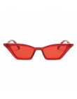 Rocznika Okularów Przeciwsłonecznych Kobiety Okulary Cat Eye Luksusowy Gatunku Projektanta Okulary Retro Małe Czerwone damskie O