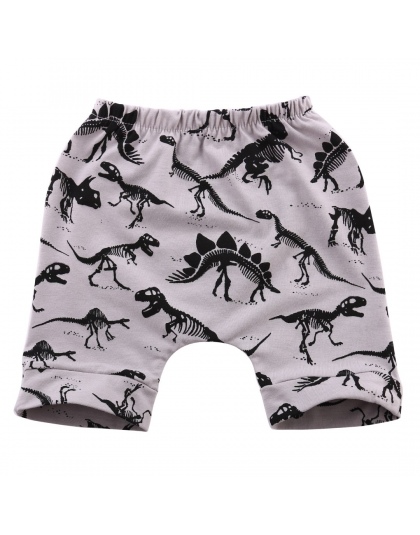 Dziecko Dzieci Chłopcy Dziewczyny dinozaur Dna Maluch Legging Harem Sweat Short Pant Spodni 0-4Y