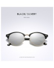 Nowy Spolaryzowane Okulary Okrągłe Okulary Mężczyzna Kobiet Marka Projektant Klub Semi Rimless Okulary Okrągłe Okulary Klasyczne