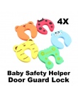 4 sztuk/zestaw Dzieci Dziecko Bezpieczeństwa Drzwi Zatrzymaj Lock Krawędzi Corner Guards Palec Szczypta Ochrony od Dzieci Bezpie