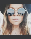 CANCHANGE 2018 Retro Okrągłe Okulary Przeciwsłoneczne Damskie Marka Projektant Okulary Dla Kobiet Stop Lustro Okulary kobiet Ocu