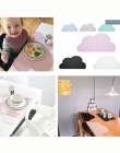 Nordic Styl Chmury Silikonowe Maty Stołowe Wodoodporny Telefon Platemat Dla dziecka Toddle Karmienia antypoślizgowe Domu Kuchenn