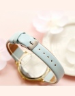 Wysokiej Jakości Skórzany Pasek Moda Złota Róża Kobiety Watch Casual Miłość Serce Quartz Wrist Watch Kobiety Ubierają Panie Luks
