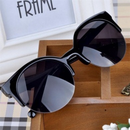 Oculos De Sol Feminino 2016 New Fashion Retro Projektant Super Okrągły Koło Okulary Cat Eye Okulary damskie Okulary Gogle