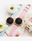 2017 Złota Róża Lvpai Marki Leather Watch Luksusowe Klasyczny Wrist Watch Moda Casual Proste Zegarek Kwarcowy Zegar Kobiet Zegar