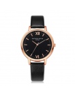 2017 Złota Róża Lvpai Marki Leather Watch Luksusowe Klasyczny Wrist Watch Moda Casual Proste Zegarek Kwarcowy Zegar Kobiet Zegar