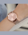2018 Nowy Przybył Kobiet Oglądać Wysokiej Jakości Panie Kwarcowy Zegarek Luksusowy Ultra Thin Ze Stali Nierdzewnej Zegarki Relog