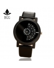 2017 BGG kreatywny projekt zegarek kamera koncepcja krótkie proste specjalny cyfrowy tarcze ręce zegarki kwarcowe moda dla mężcz