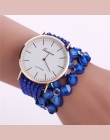 Moda Rozrywka Zegarki Kobiety Casual Elegancka Bransoletka Quartz ladies Watch Kryształ Diament Wrist Watch Prezent Reloj Mujer