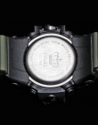 SMAEL Marka Men Sport Zegarki Podwójny Wyświetlacz Analogowy Cyfrowy LED Elektroniczny Kwarcowe Zegarki Na Rękę Wodoodporna Pływ