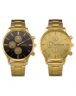 2018 Mody Zegarek Reloj Hombre Mężczyzna Luksusowej Marki Vintage Złoty Zegarek Data Mężczyzna Klasyczny Reloj Hombre Saatler Pr