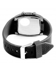Moda męska Ze Stali Nierdzewnej Luksusowe Sport Analog Quartz Wrist Watch LED Top Marka Luksusowe Zegarki