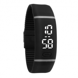 Splendid Luksusowe Elektroniczny Zegarek Zegarki Mężczyzna Kobiet Rubber LED Watch Data Sport Bransoletka Cyfrowy Wrist Watch