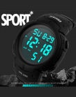Skmei Luksusowe Zegarki Sportowe Męskie Marki Dive 50 m Cyfrowy LED Military Watch Mężczyźni Moda Casual Elektroniki Na Rękę Hot