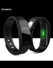 Inteligentne zegarki marki BOAMIGO bransoletki wristband bluetooth tętna wiadomość przypomnienie Monitorowanie Snu dla IOS Andro