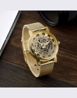 Moda SOXY Zegarek Srebrny i Złoty Luxury Hollow Stali Zegarki Mężczyzna Kobiet Unisex Hombre Wrist watch Quartz Zegar Retro Relo