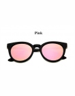 Cat eye różowe okulary kobieta kobiece lustro kwadratowe okulary słoneczne odcienie dla kobiety coating oculos 2017 marek mody o