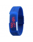 2018 LED Cyfrowy Zegarek Elektroniczny Zegarki Kobiety Mężczyźni Dzieci Sport Watch Kreatywny Kalendarz Kolorowe Gumowe Intelige