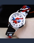 Ruislee Gorąca Sprzedaż Zegarek Zegarek SpiderMan Kreskówka Dzieci Zegarki Gumowy Zegarek Kwarcowy Prezent Dzieci Hour reloj mon