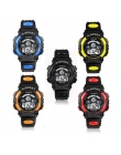 Moda Dzieci Zegarki Dzieciak Chłopiec Cyfrowy LED Alarm Data Quartz Sport Wrist Watch relogio masculino Dobrej Jakości horloges 