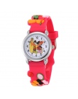 Hello Kitty Dzieci Zegarki Dziewczyny Dzieci Różowy Sukienka Wrist Watch Słodkie Kreskówki Dla Dzieci Silikonowe Dla Niemowląt E