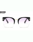 RSSELDN Najnowszy Semi-rimless Okulary Przeciwsłoneczne Damskie Marka Projektant Clear Lens Okulary Dla Kobiet Mody Okulary W St