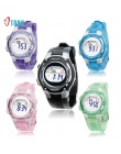 Nowe Kolorowe Dzieci Chłopców Dziewcząt Zegarki Sportowe Cyfrowe Zegary Pływanie Wodoodporny Wrist Watch New May04