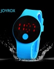 JOYROX Dziecko Mody Wodoodporny Zegarek LED Zegarki Dla Dziewczyn Chłopcy ultra-cienka Konstrukcja Silikonowy Pasek Dzieci Zegar