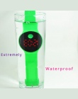 JOYROX Dziecko Mody Wodoodporny Zegarek LED Zegarki Dla Dziewczyn Chłopcy ultra-cienka Konstrukcja Silikonowy Pasek Dzieci Zegar