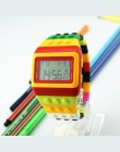 LED Cyfrowy Zegarek Na Rękę dla Dzieci Chłopcy Dziewczęta Unisex Kolorowe Electronic Sports Watch May30 Dropshipping